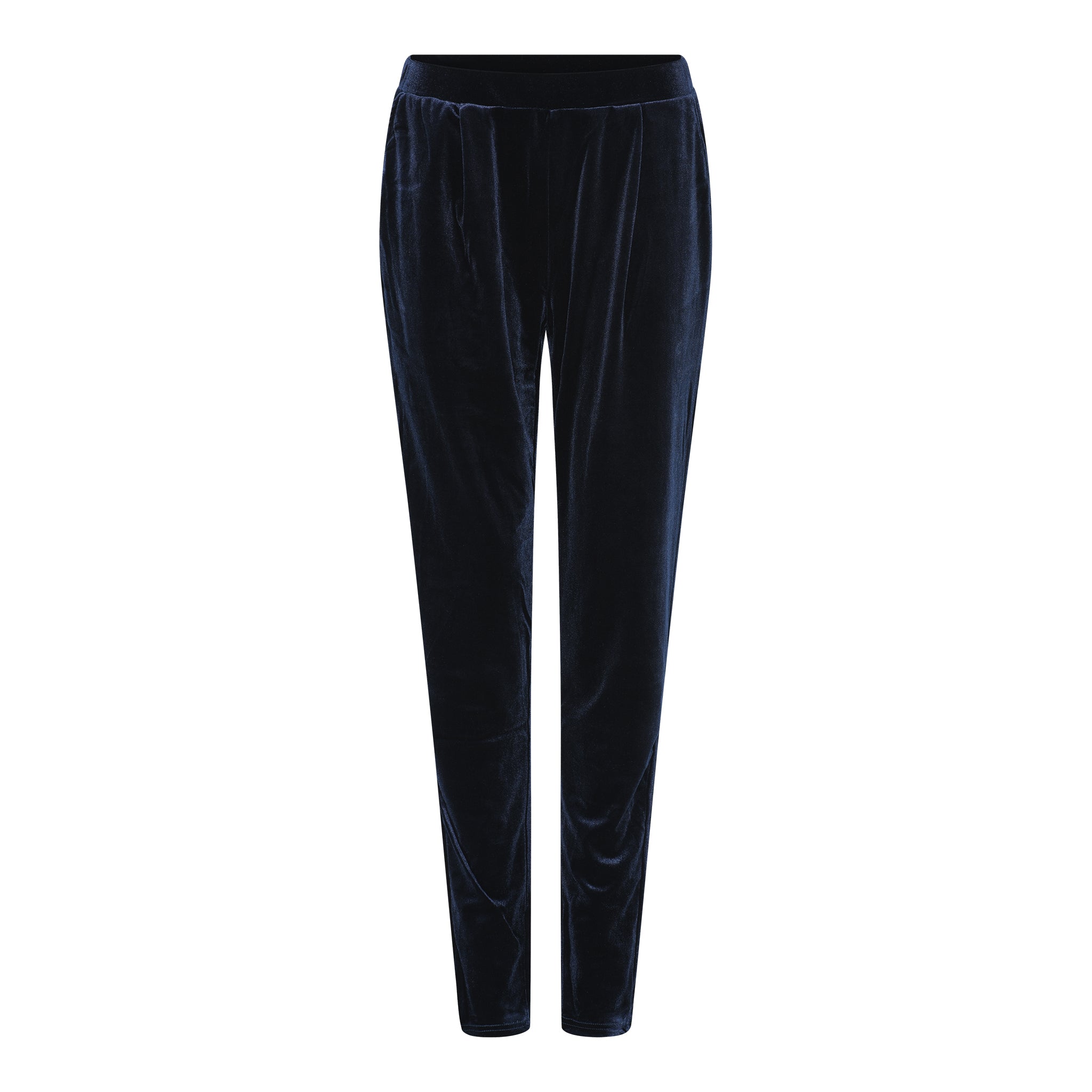 MARC LAUGE STINA VELVET PANT SWEATS/VELOUR 98 DARK BLUE