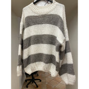 MAPP STRIPE ITALY KNIT KNITWEAR 136 FANGO