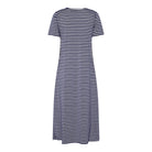 M JEANS STRIPE LUREX DRESS DRESS/JUMPSUIT 104 NAVY