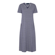 M JEANS STRIPE LUREX DRESS DRESS/JUMPSUIT 104 NAVY