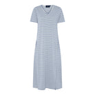M JEANS STRIPE LUREX DRESS DRESS/JUMPSUIT 108 JEANS BLUE