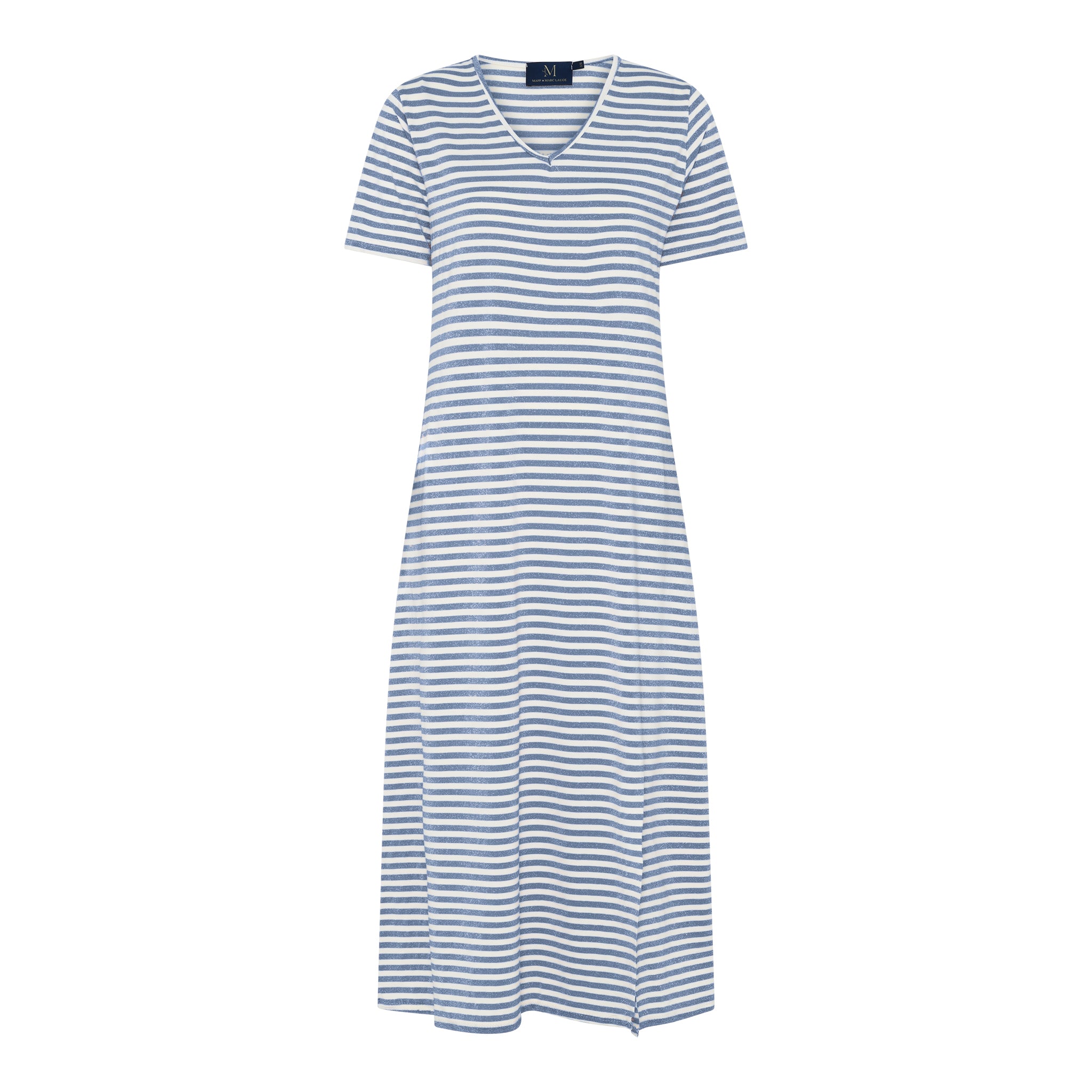 M JEANS STRIPE LUREX DRESS DRESS/JUMPSUIT 108 JEANS BLUE
