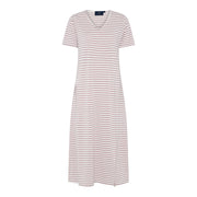 M JEANS STRIPE LUREX DRESS DRESS/JUMPSUIT 385 BRIGHT ROSE