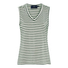 M JEANS STRIPE LUREX V-TOP TOP/T-SHIRT 645 SALVIE