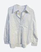 MARC LAUGE STUD SHIRT BLOUSE/SHIRT 10 WHITE