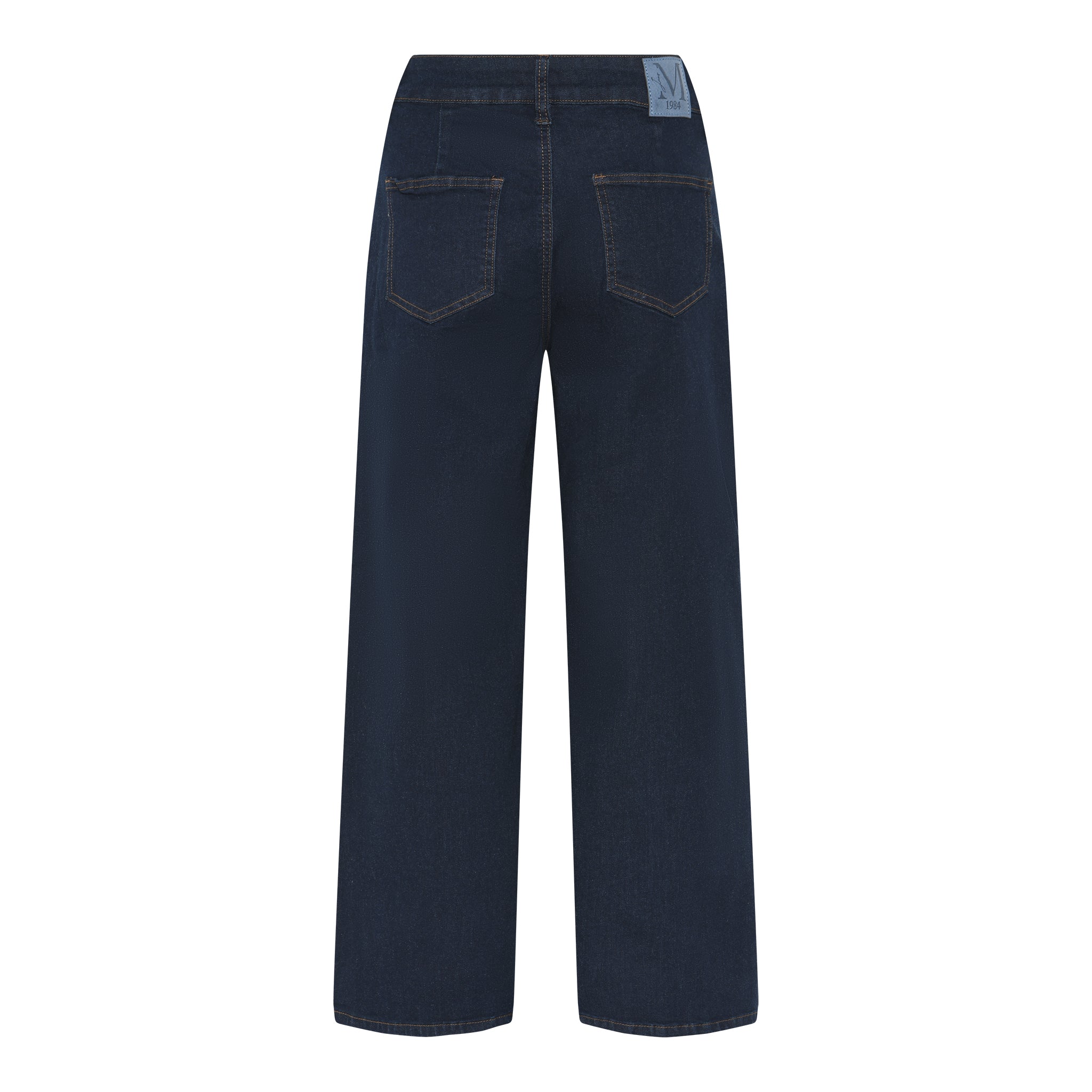 MAPP SUCCI 7/8 FLARE JEANS DENIM/TWILL 98 DARK BLUE