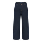 MAPP SUCCI 7/8 FLARE JEANS DENIM/TWILL 98 DARK BLUE