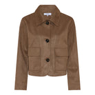 MAPP SUEDE FAKE SHORT JACKET OUTERWEAR 135 EARTH