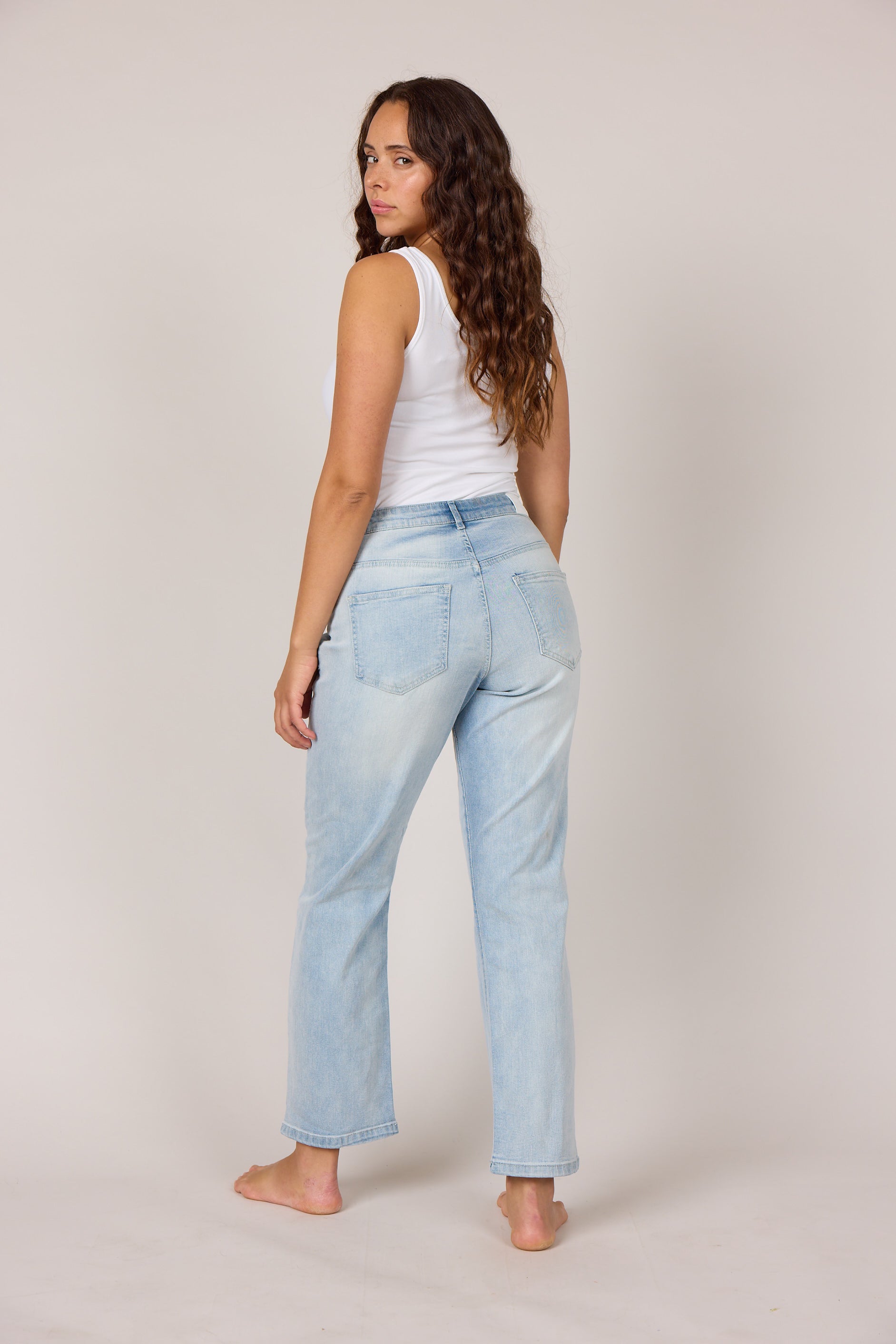 DNYcph SUPERFIT DENIM JEANS DENIM/TWILL 9196 LIGHT BLUE USED