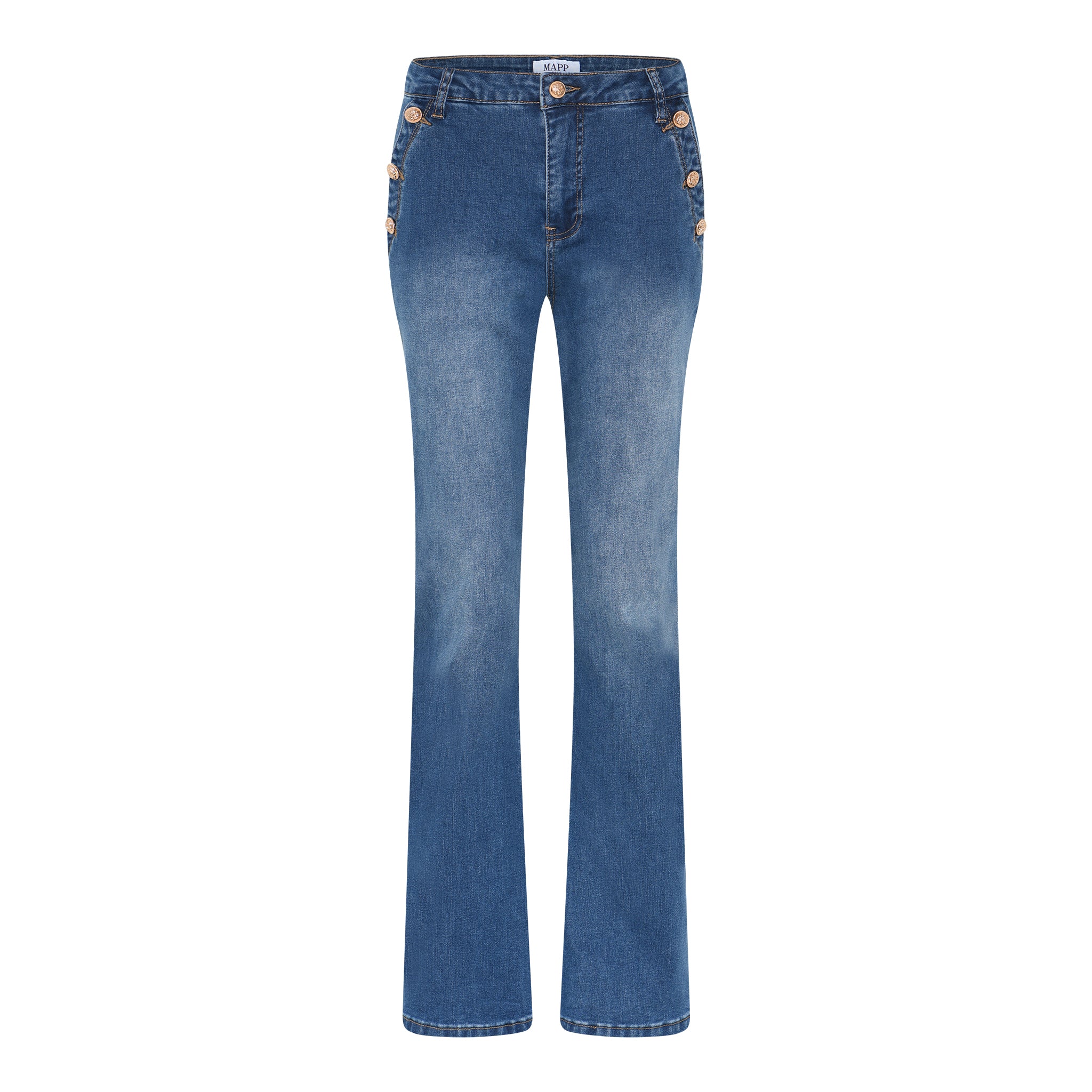 MAPP Sailor Flare Bootcut Denim Jea DENIM/TWILL 9396 DENIM USED