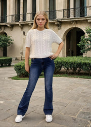 MAPP Sailor Flare Bootcut Denim Jea DENIM/TWILL 9396 DENIM USED