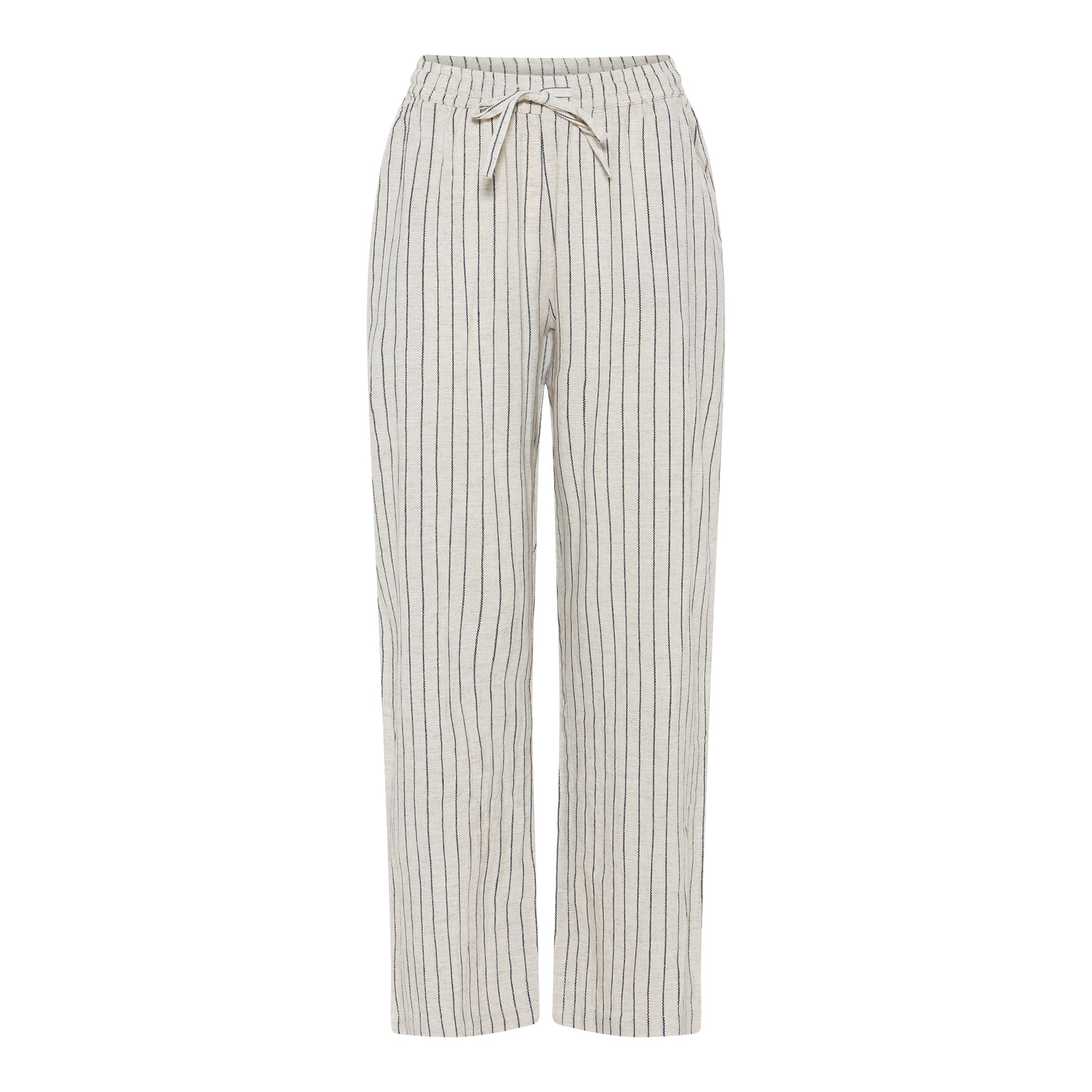MAPP Sindy Pin Stripe Pant LINEN 27 SAND