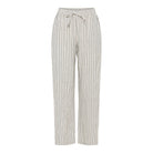 MAPP Sindy Pin Stripe Pant LINEN 27 SAND