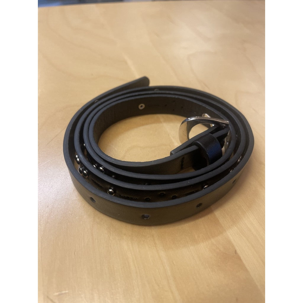 M JEANS Slim Belt ACCESSORIES 80 BLACK