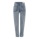 DNYcph TEA EMB JEANS DENIM/TWILL 919699 BENNETON LIGHT BLUE