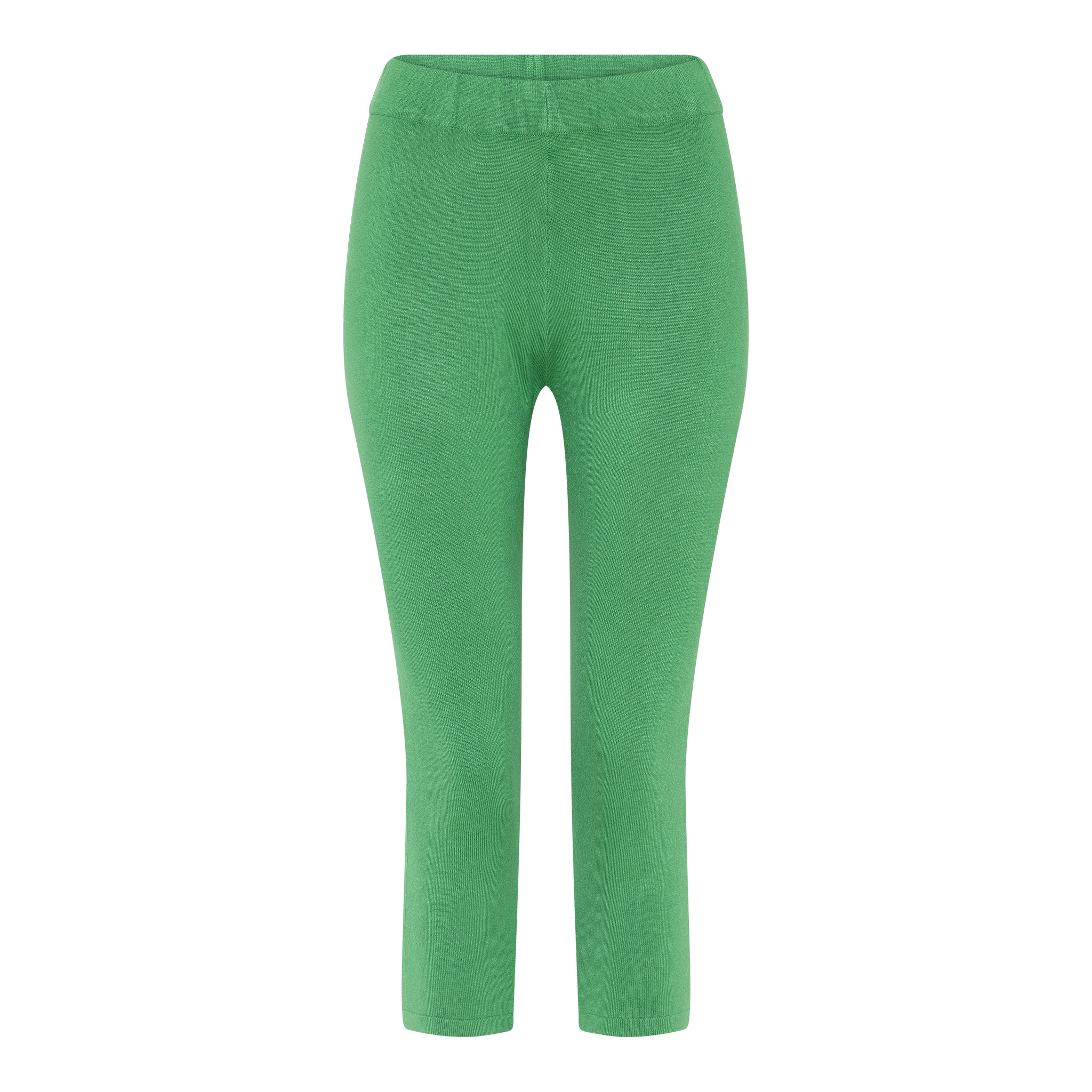 MARC LAUGE THERESA KNITTED PIRAT PANTS 3/4 265 GRASS GREEN