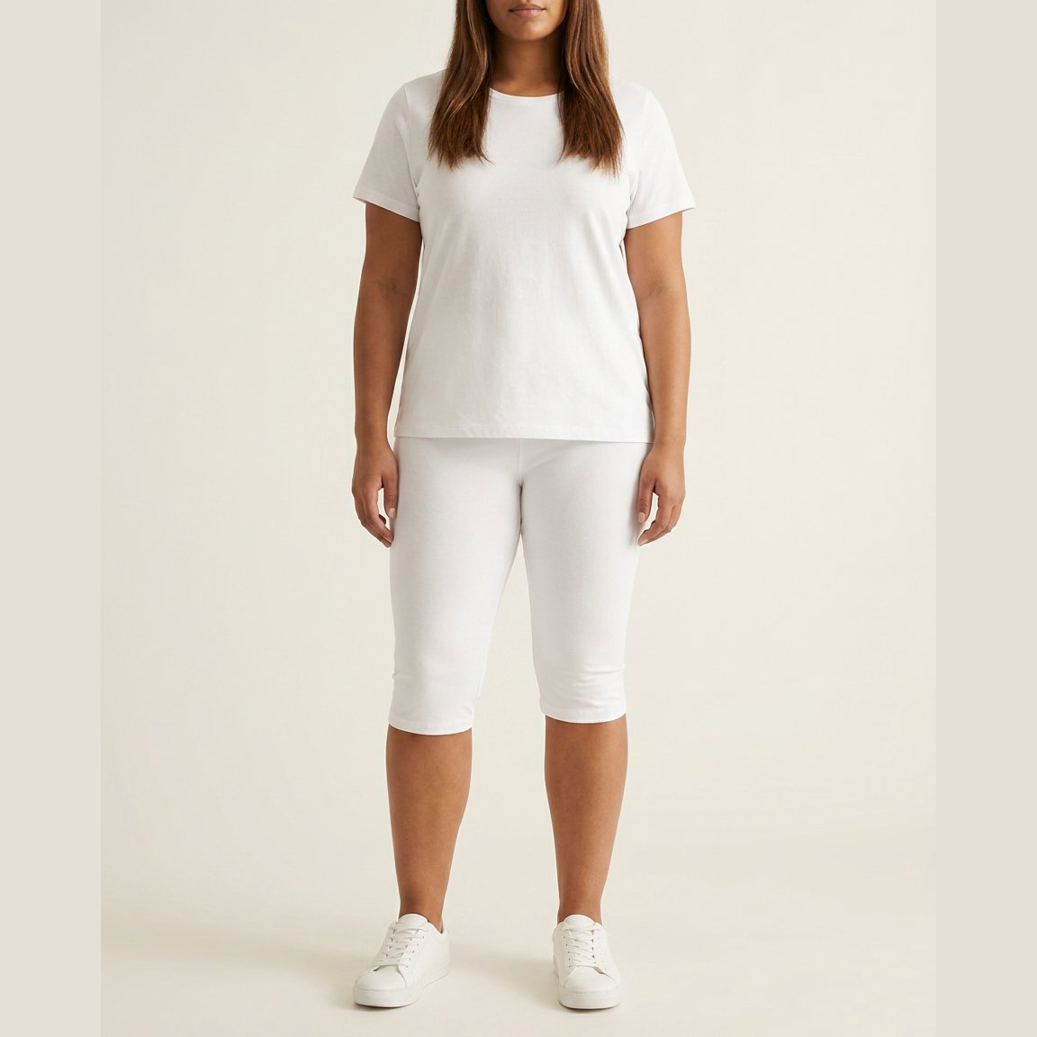 DNYcph THERESA SHORTS LEGGINGS SHORTS/SKIRT 10 WHITE