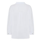 MAPP TIE LIN SHIRT LINEN 10 WHITE