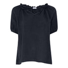 MAPP TINE LIN BLOUSE BLOUSE/SHIRT 104 NAVY