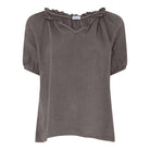 MAPP TINE LIN BLOUSE BLOUSE/SHIRT 136 FANGO