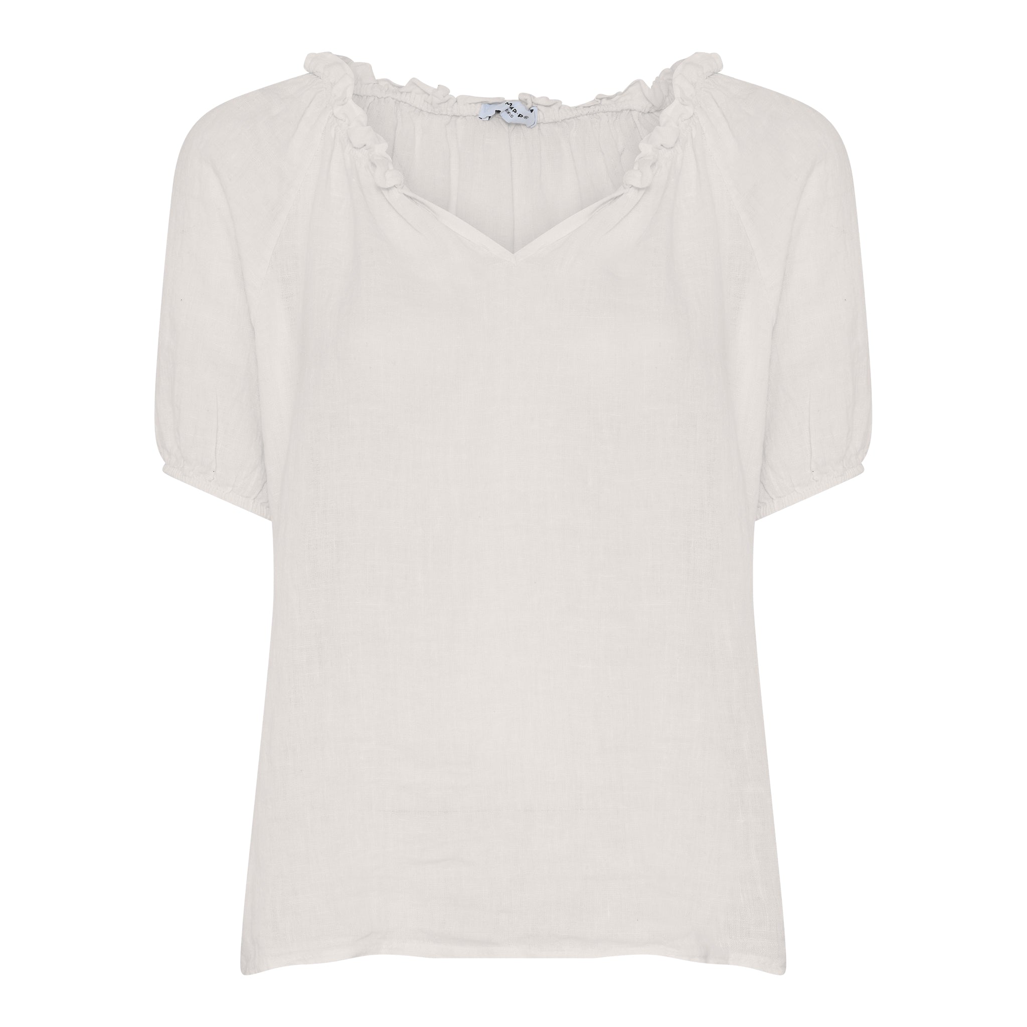 MAPP TINE LIN BLOUSE BLOUSE/SHIRT 27 SAND