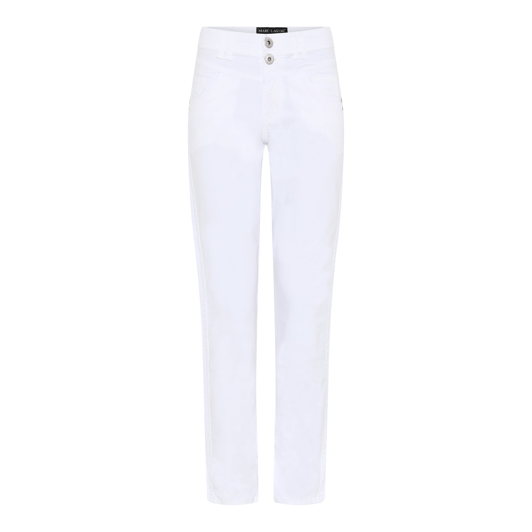 MARC LAUGE TOBY PANT DENIM/TWILL 10 WHITE