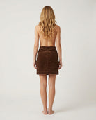 M JEANS TUTTI CORDUREY 11W SKIRT SHORTS/SKIRT 129 CHOCOLATE