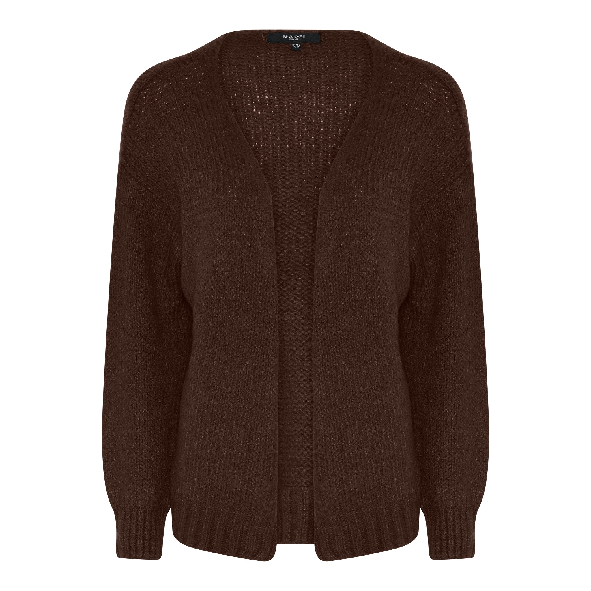 MAPP TUT CARDIGAN KNITWEAR 614 MOCHA