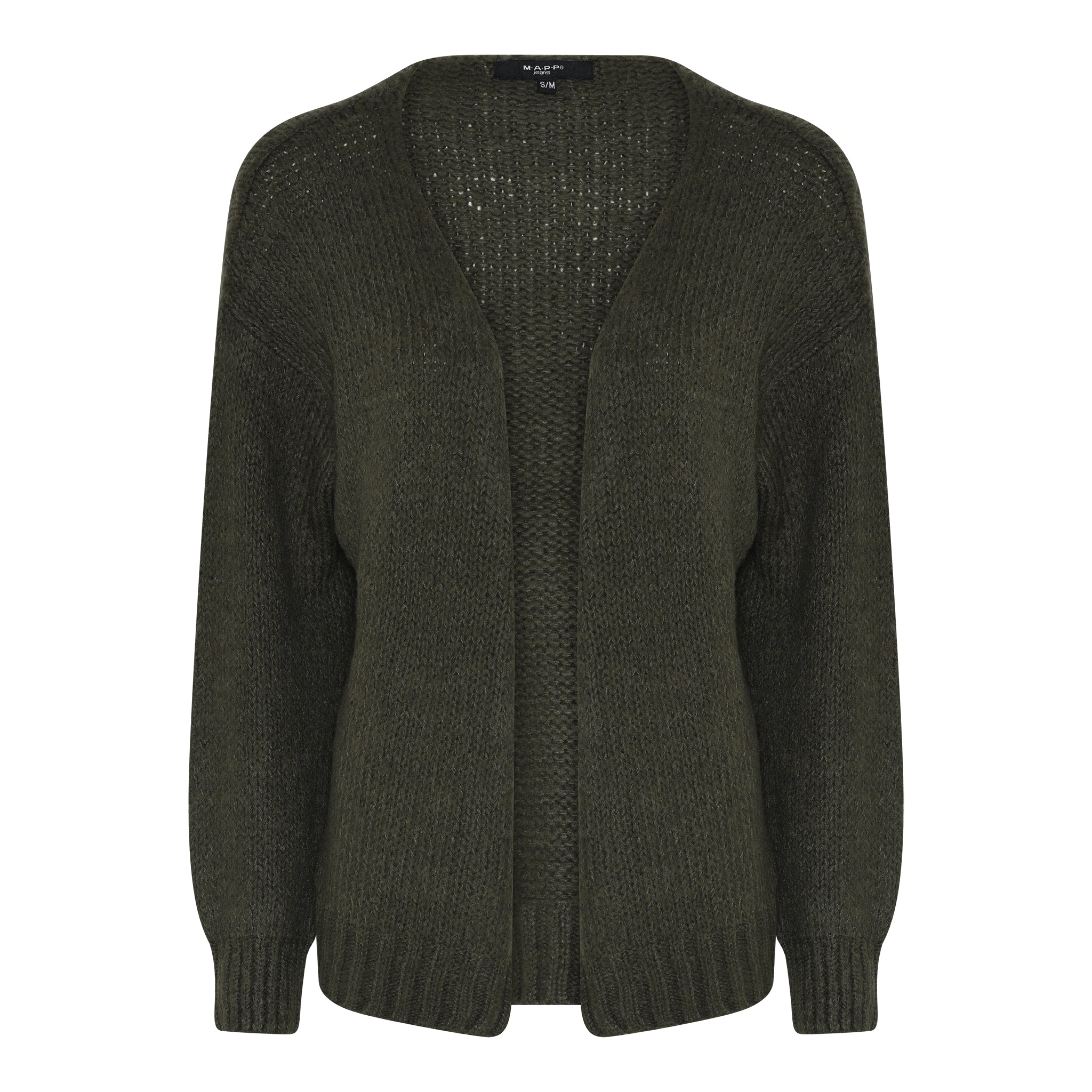 MAPP TUT CARDIGAN KNITWEAR 633 OLIVE OIL