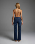 M JEANS Thea Wide Denim Jeans DENIM/TWILL 9696 BLUE DENIM USED