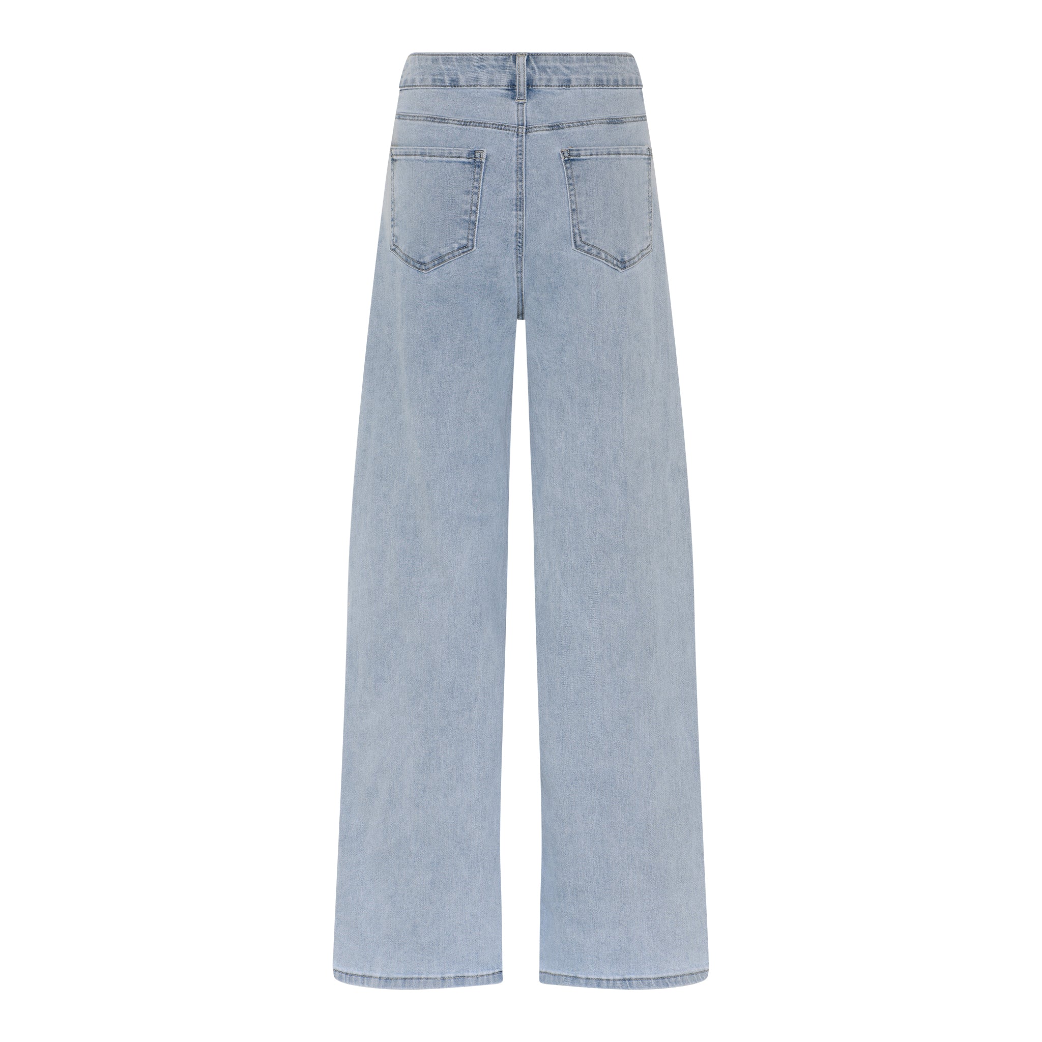 M JEANS Thea Wide Denim Jeans DENIM/TWILL 8996 LIGHT BLUE USED