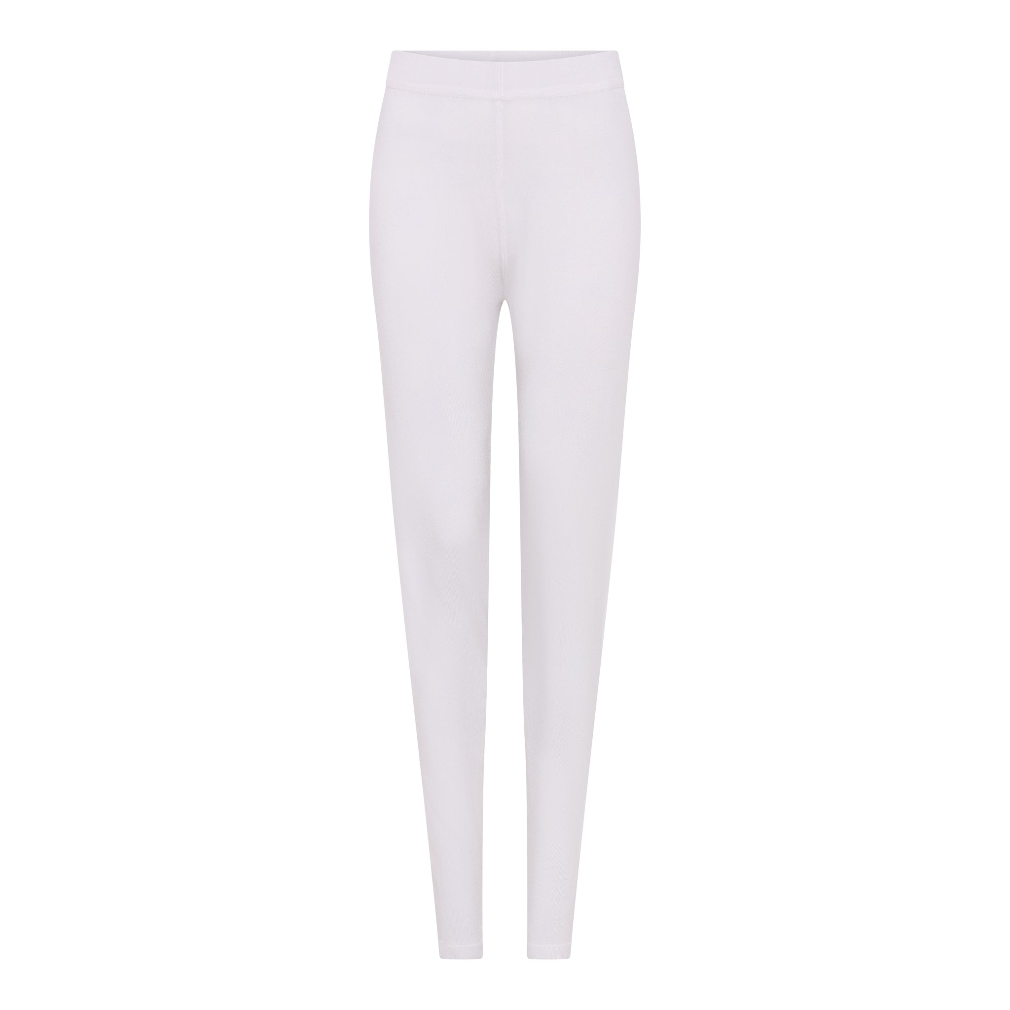 MARC LAUGE Theresa Long Leggings - Knitted LEGGINGS 10 WHITE