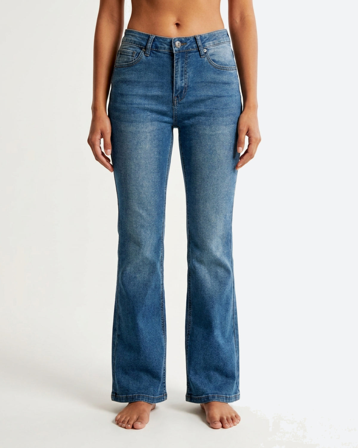M JEANS Trumpet Flare Fit Jeans DENIM/TWILL 9396 DENIM USED