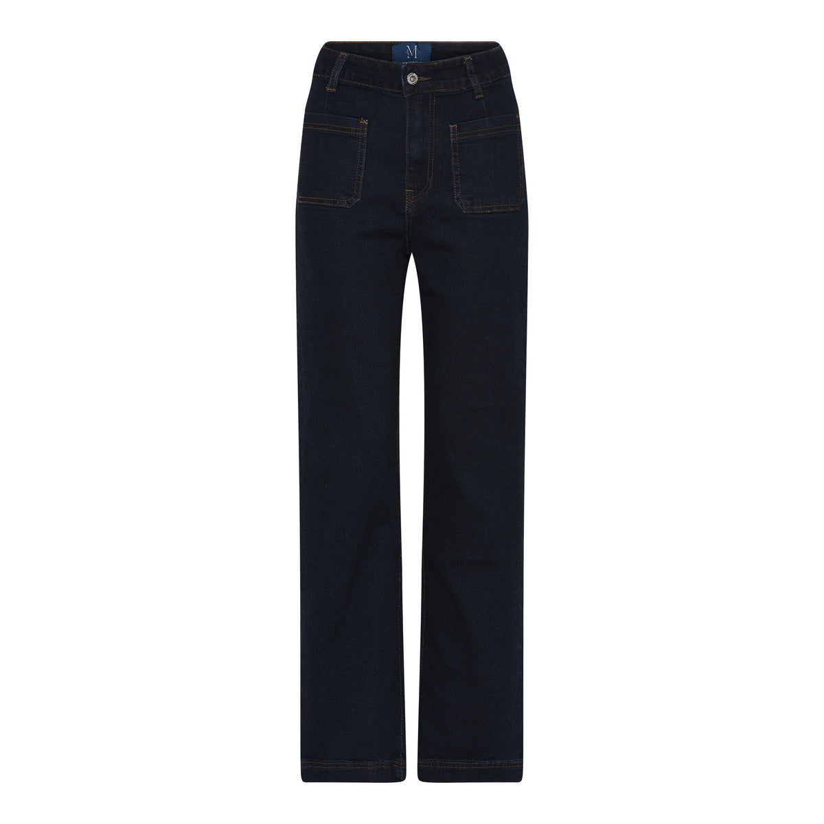 M JEANS Tutti Square Straight Leg Jeans DENIM/TWILL 98 DARK BLUE