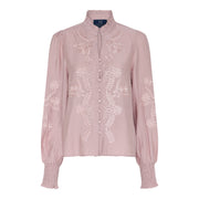 M JEANS VANESSA EMB SHIRT BLOUSE/SHIRT 303 ROSE
