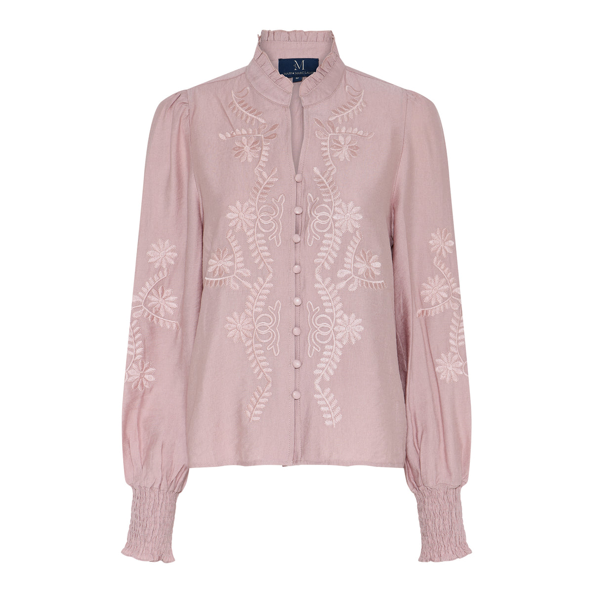 M JEANS VANESSA EMB SHIRT BLOUSE/SHIRT 303 ROSE