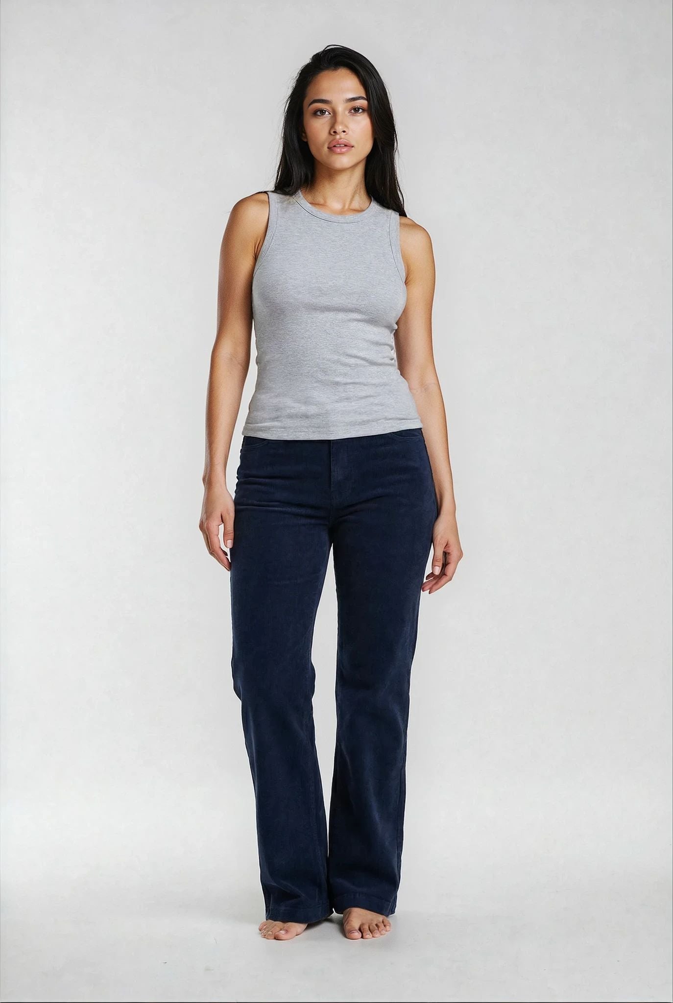 M JEANS VEGA FLARE 11W CORDUROY JEANS CORD/FLØJL 530 ROYALE BLUE