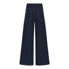 DNYcph VEGA FLARE JEANS DENIM/TWILL 98 DARK BLUE