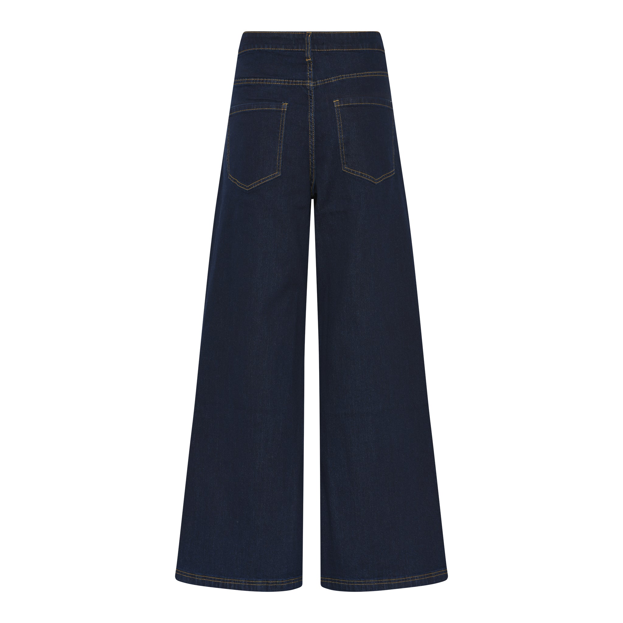 DNYcph VEGA FLARE JEANS DENIM/TWILL 98 DARK BLUE