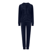 M JEANS VELOUR HOOD ZIP SET SWEATS/VELOUR 104 NAVY
