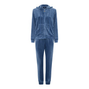 M JEANS VELOUR HOOD ZIP SET SWEATS/VELOUR 108 JEANS BLUE