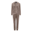 M JEANS VELOUR HOOD ZIP SET SWEATS/VELOUR 136 FANGO