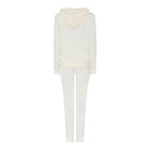 M JEANS VELOUR HOOD ZIP SET SWEATS/VELOUR 20 OFF WHITE