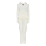 M JEANS VELOUR HOOD ZIP SET SWEATS/VELOUR 20 OFF WHITE