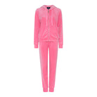 M JEANS VELOUR HOOD ZIP SET SWEATS/VELOUR 385 BRIGHT ROSE