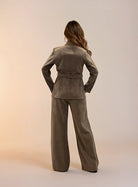 M JEANS VELVET RIB BLOUSE BLOUSE/SHIRT 136 FANGO