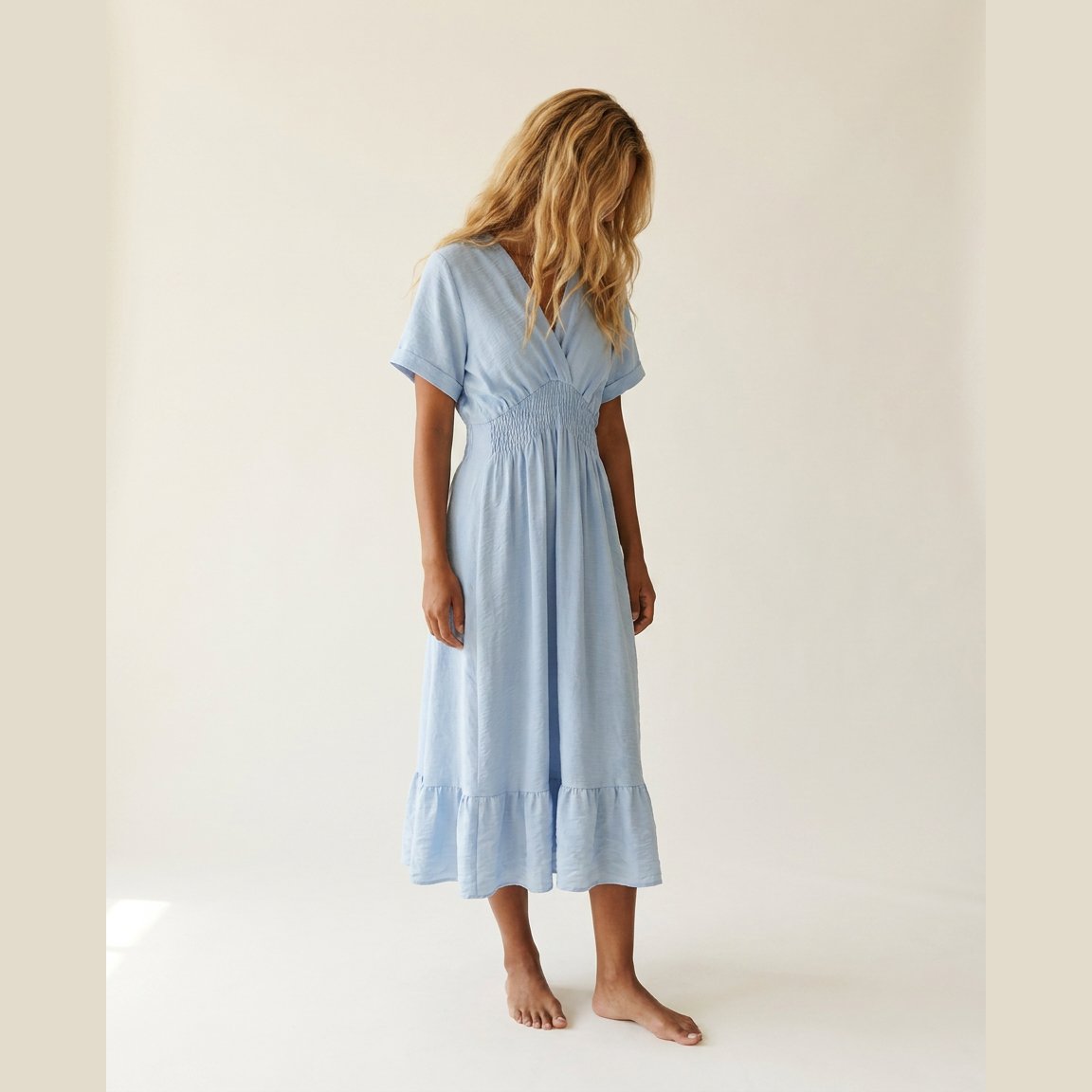 MOONDUST VERA DRESS DRESS/JUMPSUIT 107 SOFT BLUE