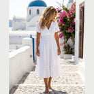 MOONDUST VERA DRESS DRESS/JUMPSUIT 10 WHITE