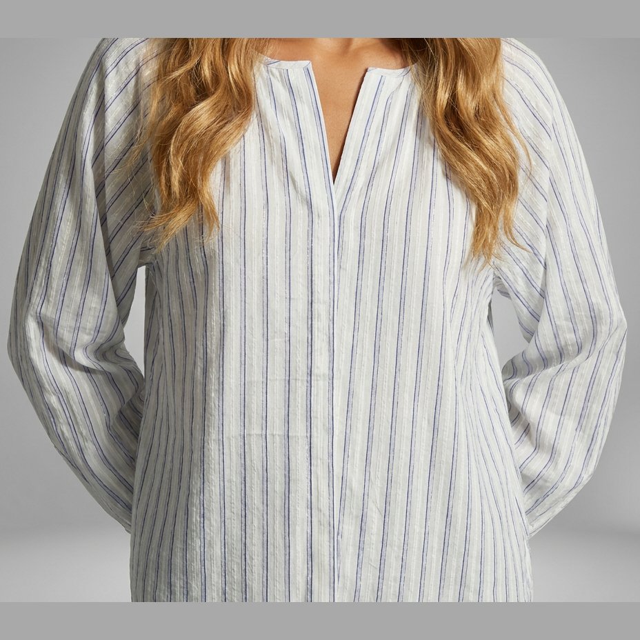 MARC LAUGE VERA STRIPE BLOUSE BLOUSE/SHIRT