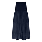 M JEANS VICKY SMOCK SKIRT LINEN 104 NAVY
